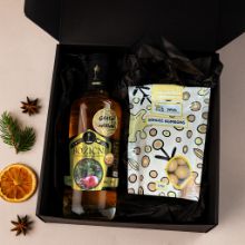 Slika LIKER 0.5 L SA ŠLJOKICAMA, ČOKOLADNI BOMBONI